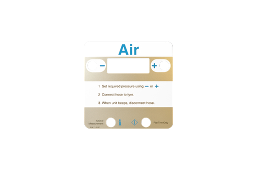 [71.0187] Decal, 1 LCD, CP ENUK, OEA/XDA